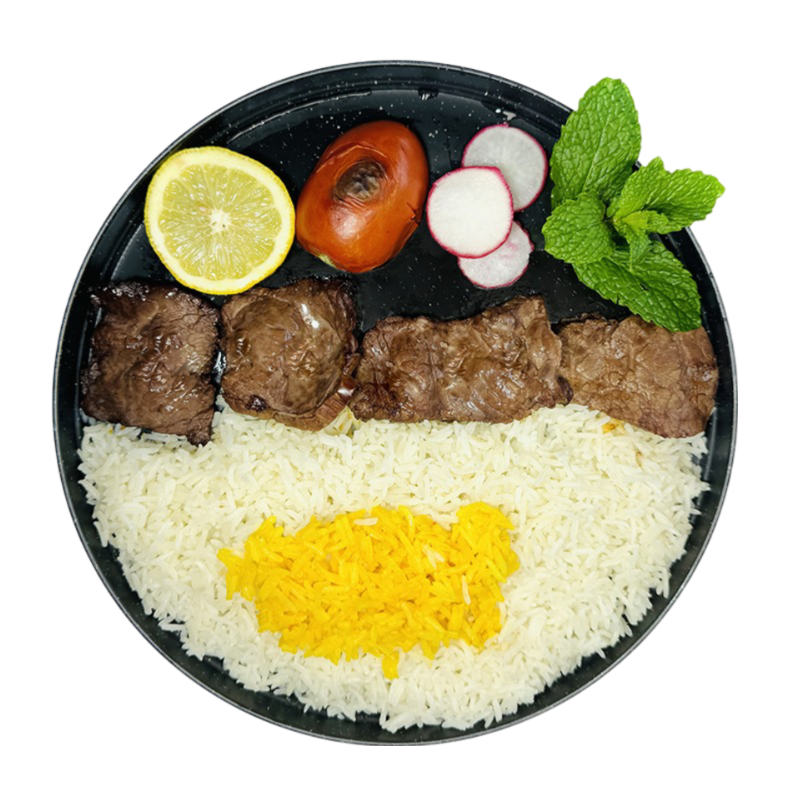 lamb steak plate
