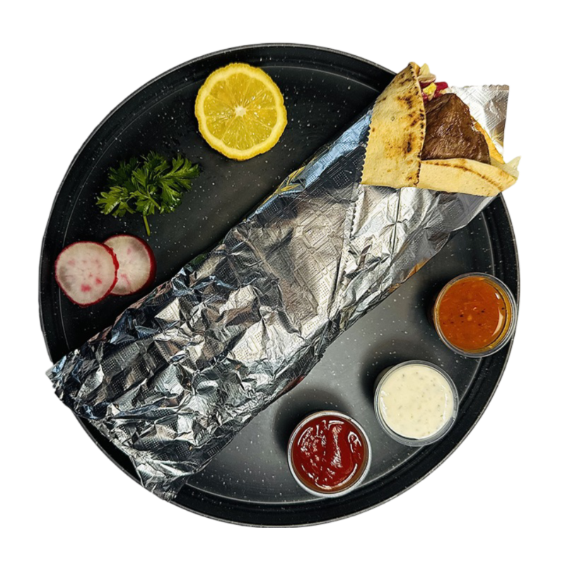 lamb steak wrap
